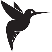 hummingbird icon facing right